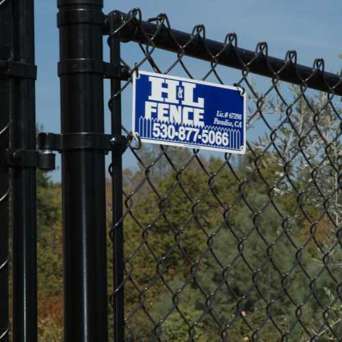 Black Vinyl Chain Link