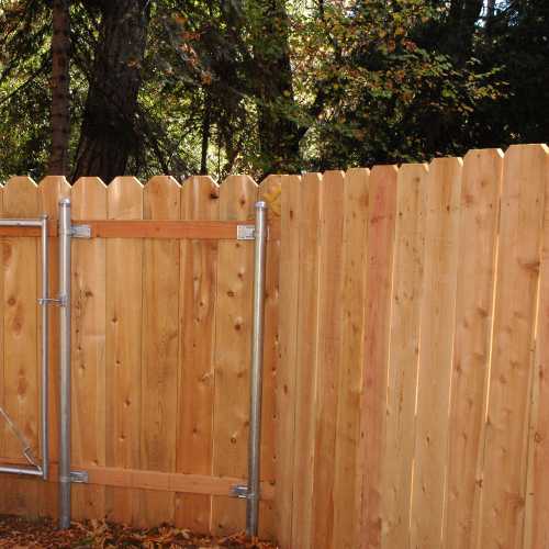 Wood Gate Tabular Frame Truss